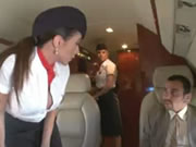 兩位空服員機上專用真誠特殊服務